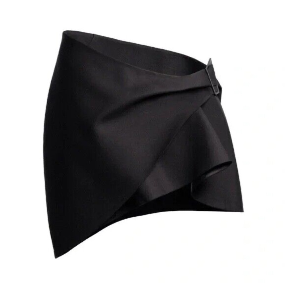 NWT Mugler x H&M Wool Mini Skirt 18 Night Out Going Out Wear Classy Skirt